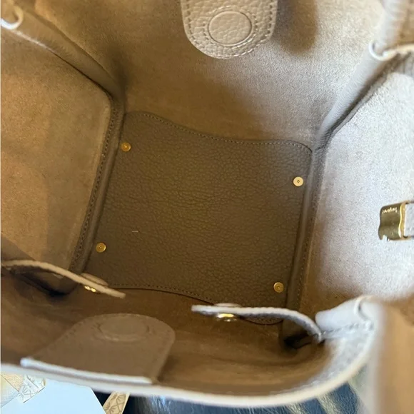 Songmont Medium Song Bag - Taupe Leather - Picture 5 of 8